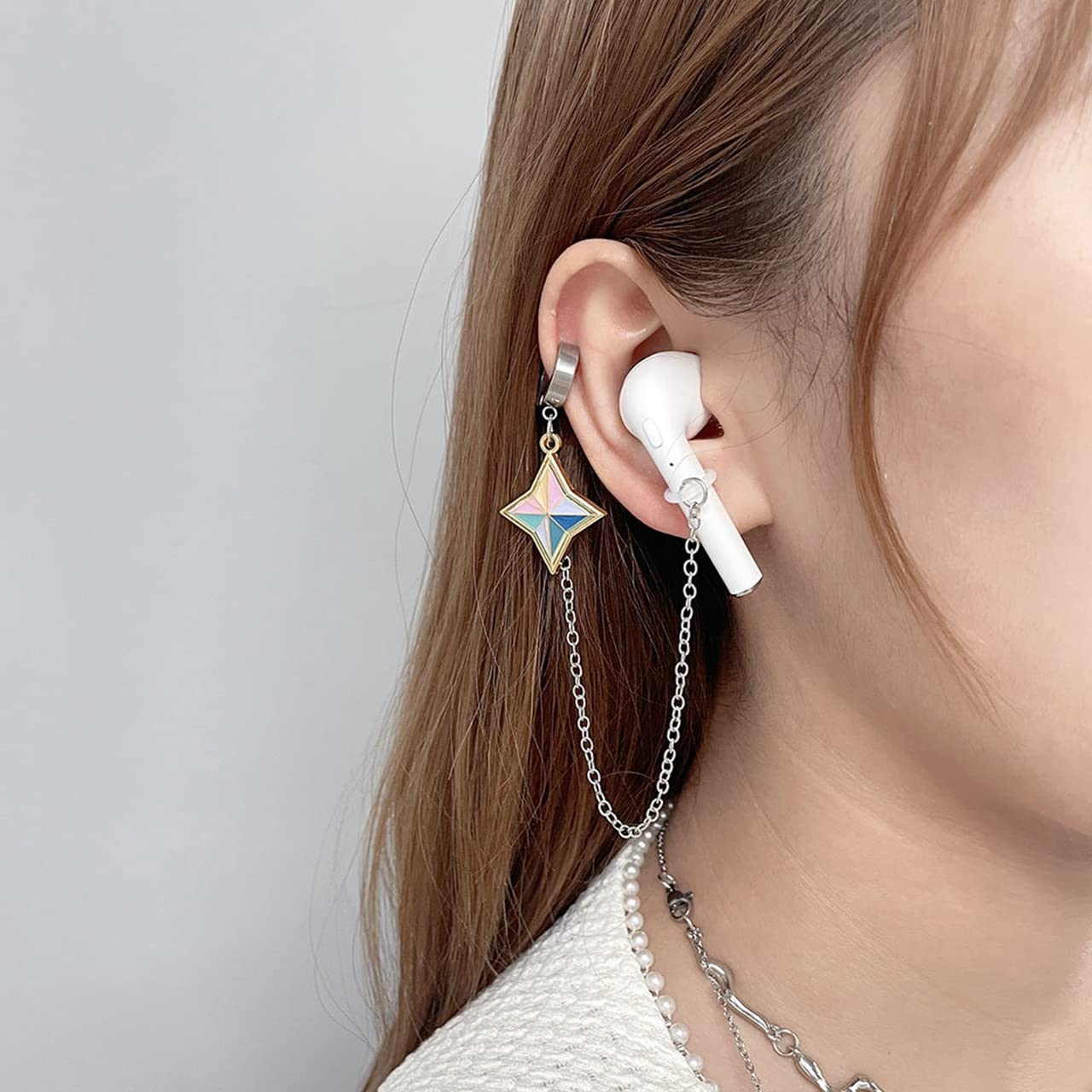 原石　　イヤリング価格となっております 原石 イヤリング価格となっております 4つのリアルな鉱石 シリコン